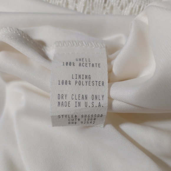 Harlow Cream Lace Skirt Set Size 14 - Picture 7 of 10